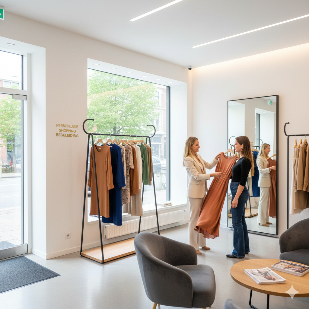 Professionele styling werkruimte